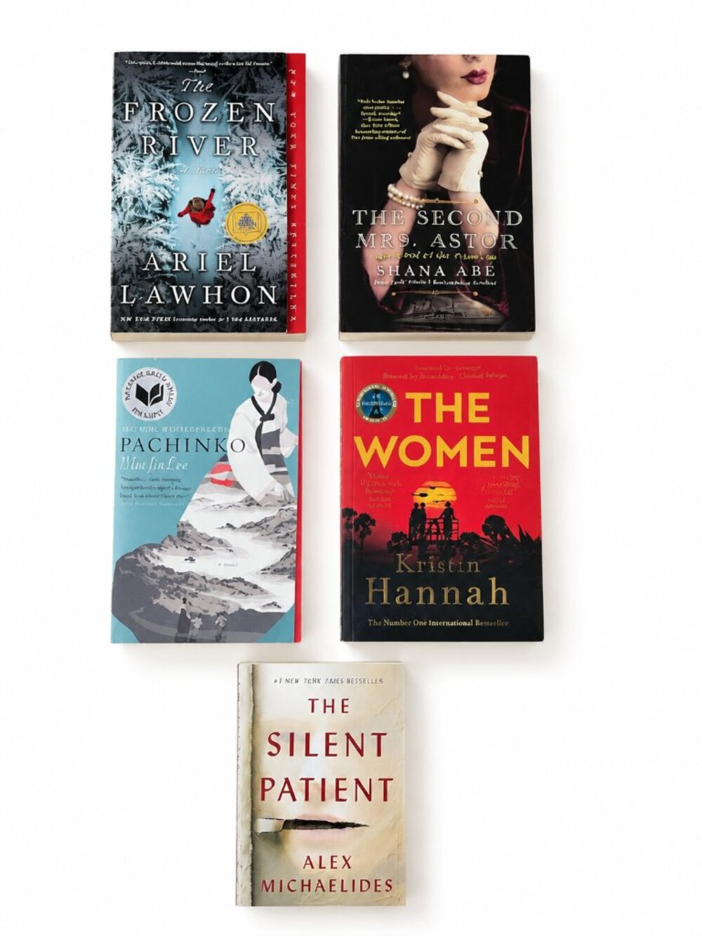 The Women by Kristin Hannah + 4 Other Recent Bestselling Novels Paperback